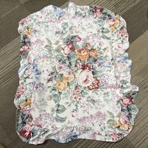 Used Ralph Lauren Large Pillow Sham Allison Ruffled 24 x 28 In Faded - $14.85