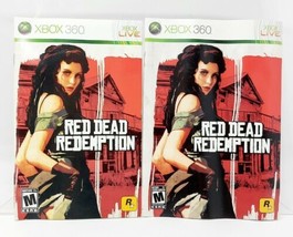 Microsoft XBox 360 Live Red Dead Redemption Replacement Manual English / French - $4.39