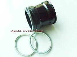 Honda C200 C201 CA200 CD90 Air cleaner connecting tube with band New - $12.73