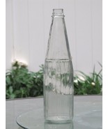 Antique Ketchup Catsup AHK Bottle Vintage Clear Glass Ribbed Fluted - £12.01 GBP