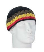 KUFI Topi Tupi BEANIE COTTON Crochet KNIT HAT CAP Dual Weave Rasta Shorty  - €6,99 EUR