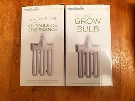 Lot of 2 AeroGarden Deluxe B Grow Bulbs Compact Fluorescent Bulbs NEW - £35.40 GBP