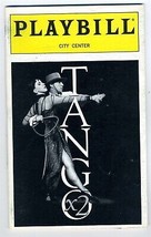 Playbill Tango X 2  Una Noche De Tango City Center New York 1997 - $11.88