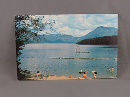 Vintage Postcard - Haslam Lake Powell River British Columbia - Travel Time - £12.01 GBP