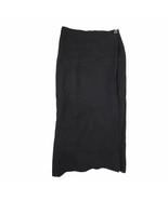 Hannah. M Women&#39;s Black Linen Lagenlook Midi Skirt Size XL - €24,40 EUR
