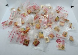 Huge Lot of Over 70 Assorted Olympic Pins Coca Cola Vintage Coke - $79.19