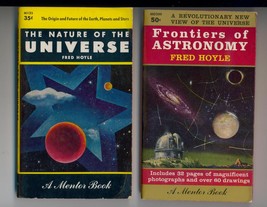 2 Early Astronomy Books by Fred Hoyle--illustrated - $12.00