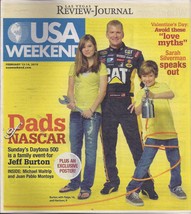 Jeff Burton, Nascar Poster,  Sarah Silverman @ Usa Weekend Feb 2010 - £8.60 GBP