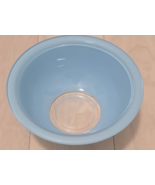 Pyrex 322  Moody Blues Clear Bottom Glass Mixing Bowl - $10.88