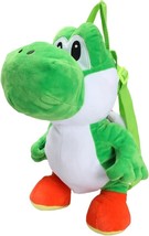 Super Mario Yoshi Plush Backpack Bag Nintendo Licensed NEW - £18.56 GBP