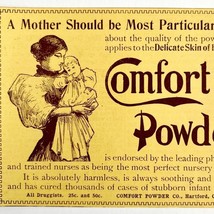 Comfort Baby Powder 1897 Advertisement Victorian Nursery Medical DWFF19 - $19.99