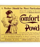 Comfort Baby Powder 1897 Advertisement Victorian Nursery Medical DWFF19 - $19.99