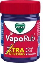 Vicks VapoRub Xtra Strong 50ml Pcs and Vicks Keychain Inhaler 4Pcs - $25.99