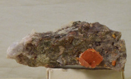 #2415 Wulfenite in matrix - Red Cloud Mine, Arizona - £12.02 GBP