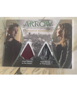 Arrow Season 1 Dual Wardrobe Card DM2 Colton Haynes as Roy Harper and Wi... - $2,279.05 MXN