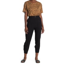 NEW Elodie High Rise Jogger Casual Pants Ankle Length Black Women&#39;s L  - £17.67 GBP