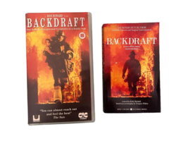 Backdraft - 1990 VHS - Forti Film con Cravatta IN Brossura Libro Robert De Niro - £22.88 GBP