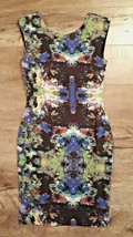 H&amp;M Women&#39;s Bodycon Green Floral Multi Dress ( XS ) - £40.42 GBP