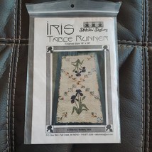 Iris Table Runner Stitchin&#39; Sisters ~ Finished Size 18&quot; x 38&quot; New Vintage 2000 - £7.58 GBP