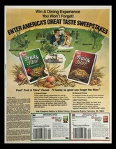 1984 Post Fruit &amp; Fibre Cereal Circular Coupon Advertisement - $18.95