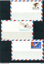 USA 1974/9 3 Postal Stationary cards 18c &amp; 21c 11520 - £3.94 GBP