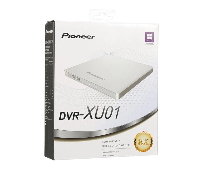 Pioneer DVR-XU01CW external DVD recorder USB 2.0connector 8X - £83.58 GBP