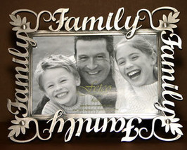 Pewter Family 4x6 Picture Frame by Fetco - £9.40 GBP