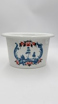Rare Vintage Porsgrund Norway Porcelain Hand Painted Oval Floral Basin B... - $4,126.19 MXN