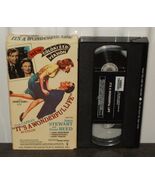 IT'S A WONDERFUL LIFE VHS 1989 Colorized James Stewart Donna Reed Hal Roach - $14.80