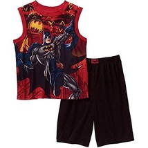 Batman Big Boys&#39; Tank and Shorts Pajamas Set - $234.61 MXN