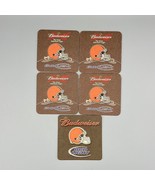 Lot of 5 Budweiser Cleveland Browns 2004 &amp; 2008 NFL Schedule Football Co... - $9.89