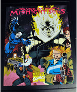 MARVEL COMICS "RISE OF THE MIDNIGHT SONS" PROMO FLYER (1992)- ft Ghost Rider - £3.90 GBP