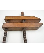 Vintage 15 Inch Wood Clamp Tool Collectible Primitive Retro Rustic Home ... - £30.08 GBP