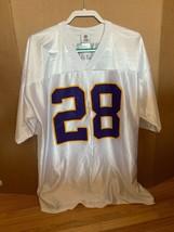 Minnesota Vikings Men's Jersey Adrian Peterson #28 Football NFL Team White Sz XL - $24.75