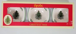 Set of Three Spode Christmas Tree Dip Dishes 5&quot; - £19.78 GBP