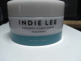 INDIE LEE Coconut Citrus Scrub 8oz/ 226.8g NWOB SEALED - €14,18 EUR