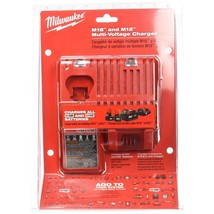 Milwaukee 48-59-1812 M12 or M18 18V and 12V Multi Voltage Lithium Ion Battery Ch - £30.63 GBP