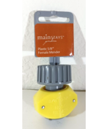 Mainstays Garden 5/8&#39;&#39; FEMALE Garden Water HOSE Repair MENDER 1627908 US... - $5.69