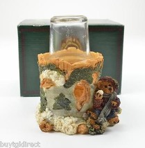 Boyds Bears M Harrison The Ambush At Birch Tree Resin Candle Votive Collectible - £19.02 GBP