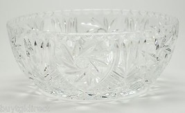 Crystal Divided Candy Dish Bowl Collectible Elegant Glass Home Decor Accent Art - £26.96 GBP