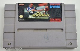 Super Nintendo SNES Video Game Pro Quarterback Football Tradewest Sports 1992 - £7.62 GBP