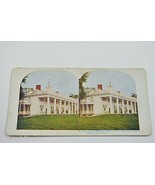 Antique Stereoview 18 Mt. Vernon Mansion East Front Gen Geo Washingtons ... - $14.50