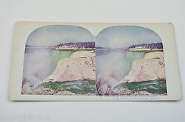 Stereoview T W Ingersoll 72 Luna Island And American Falls Niagara Antique 1903 - £15.50 GBP