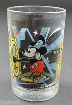 McDonalds Glass 100th Year Of Walt Disney Mickey At The Wheel Collectibl... - $12.59