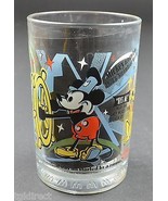 McDonalds Glass 100th Year Of Walt Disney Mickey At The Wheel Collectibl... - £10.06 GBP