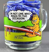 McDonalds Garfield I&#39;m Not One That Rises To The Occasion Coffee Cup Col... - $12.59