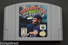 Ken Griffey Jr&#39;s Slugfest Baseball Nintendo 64 Game Cartridge Vintage Classic - £15.17 GBP