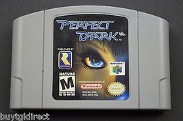 Pefect Dark Nintendo 64 Video Game Cartridge FPS Classic Vintage First Person - £26.55 GBP