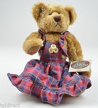 Ganz Cottage Collectibles Becky Plush Teddy Bear 10.5&quot; Tall Decorative Tags - £11.59 GBP