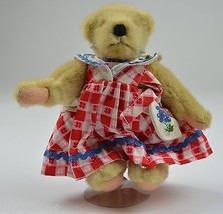 North American Bear Co. Muffy Vanderbear Collectible Plush Teddy 7.5&quot; Tall - £11.59 GBP